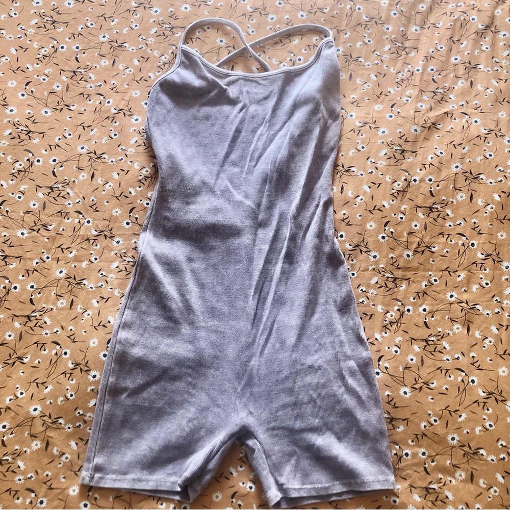 One piece shorts set, romper